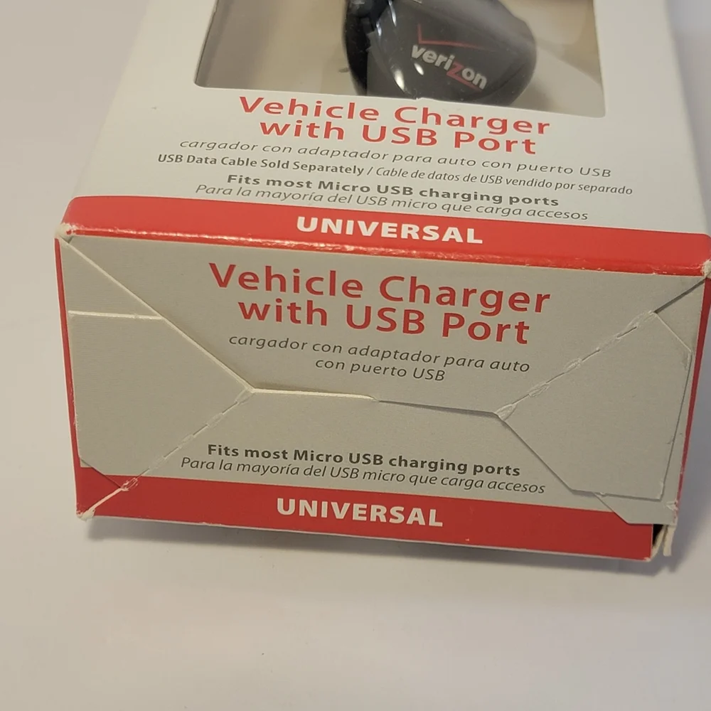 💚 Verizon Car Vehicle Charger With USB‎ Port Universal New